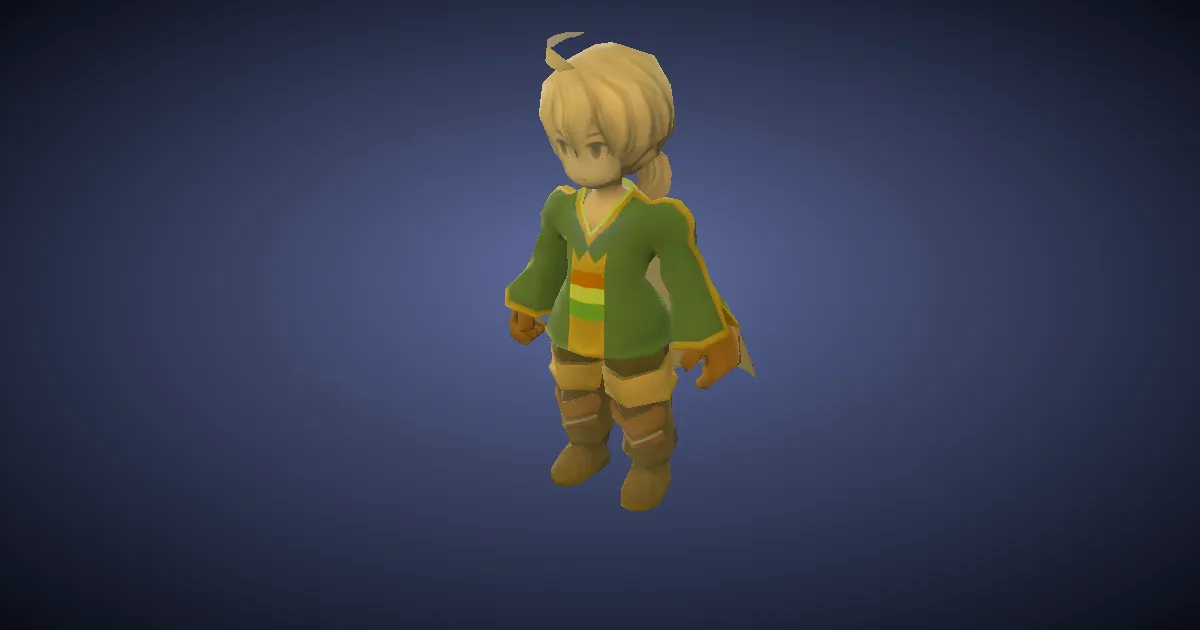 Wind-up Ramza in 3D