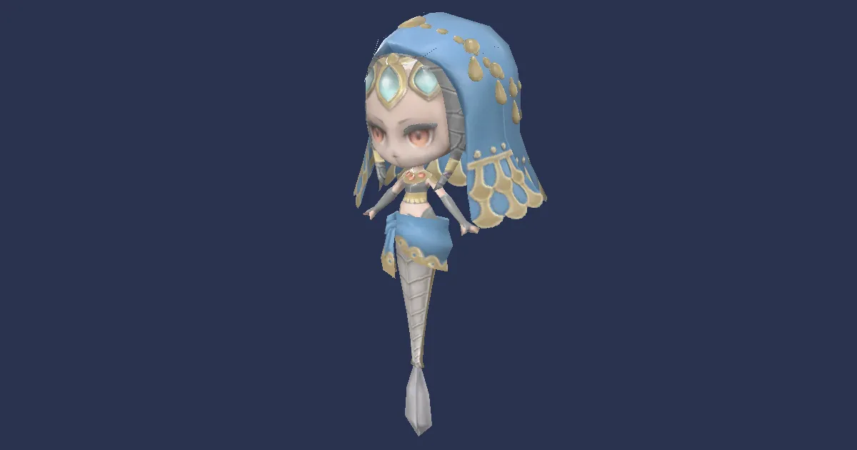 Wind-up Qalyana in 3D