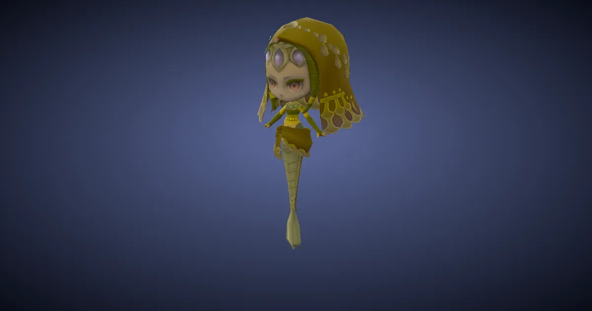 Aufzieh-Ananta in 3D