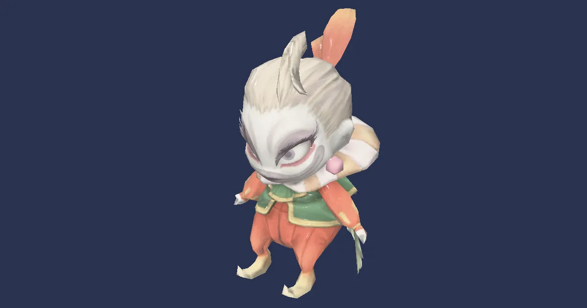 Wind-up Kefka in 3D