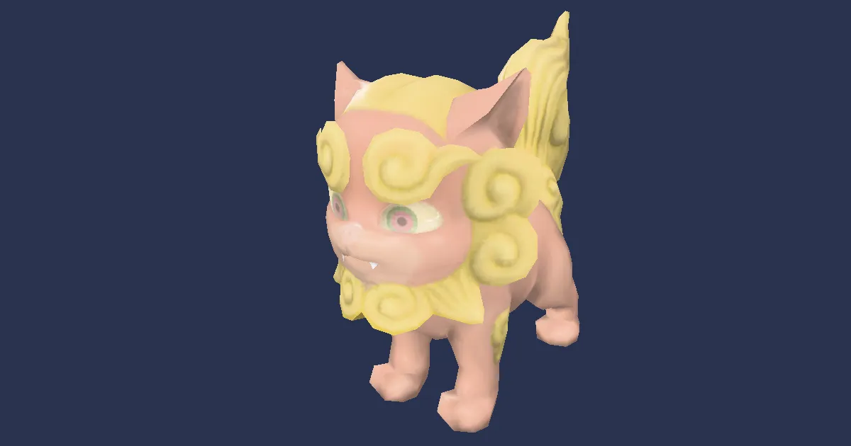 Komainu in 3D