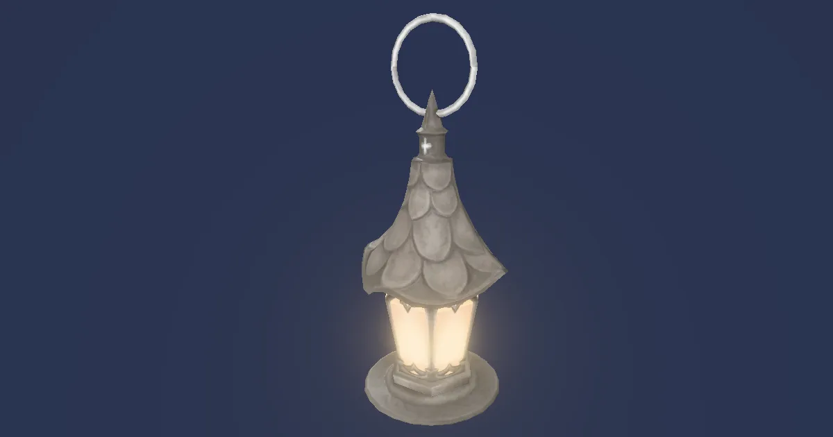 Clockwork lantern in 3D