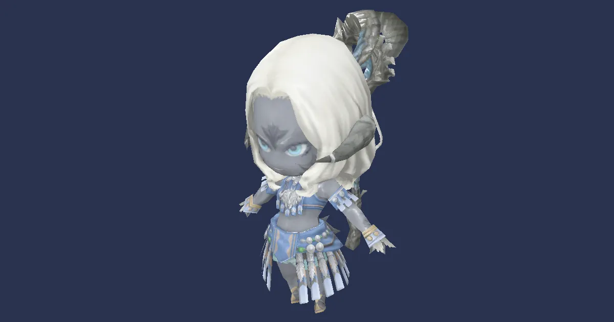 Sadu miniature en 3D