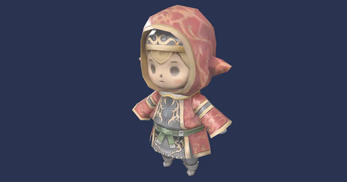 Wind-up Tarutaru in 3D