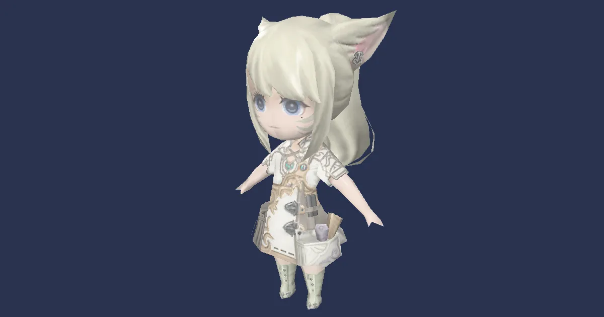 Wind-up Zhloe in 3D