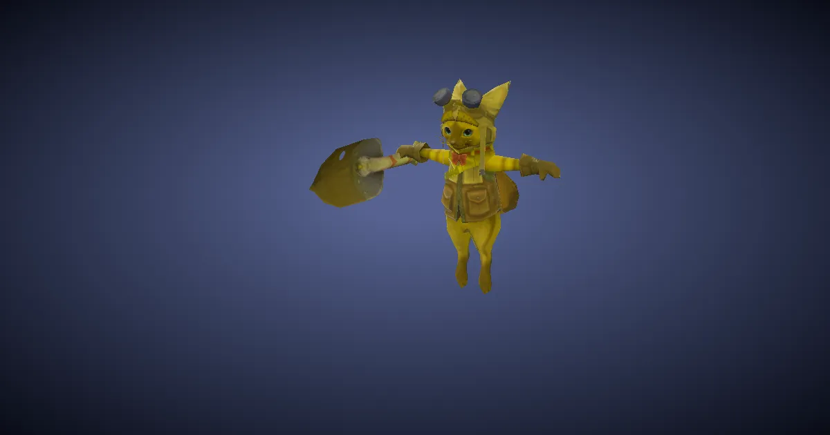 Palico in 3D