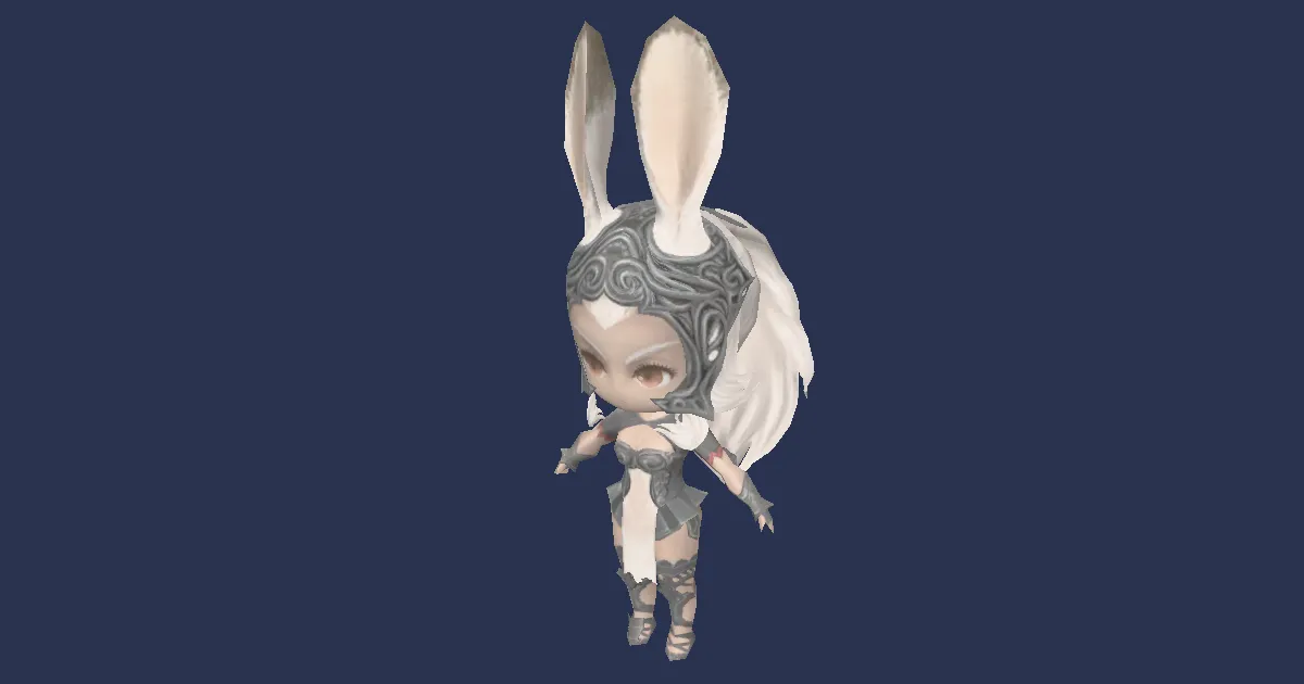 Fran-Puppe in 3D
