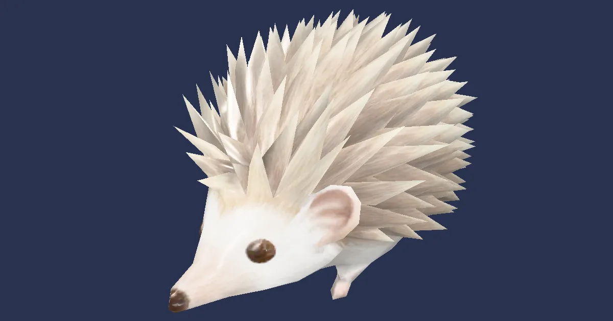 Hedgehoglet in 3D