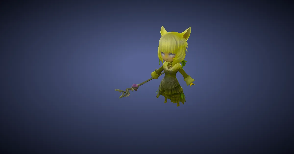 Splitterwelt-Y'shtola in 3D