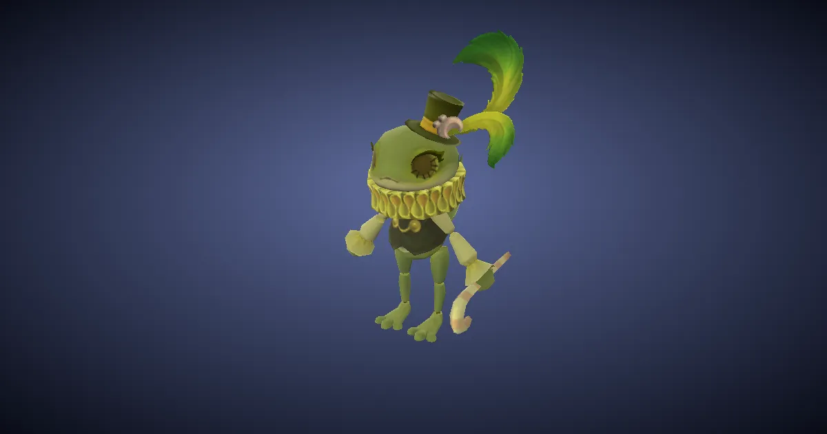 Fuath-Puppe in 3D