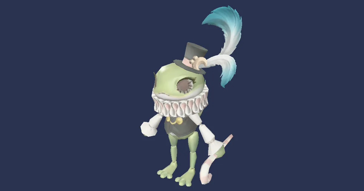 Wind-up Fuath in 3D