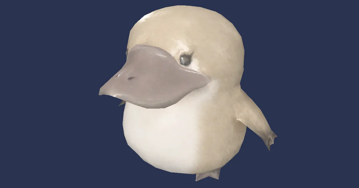 Bitty duckbill in 3D