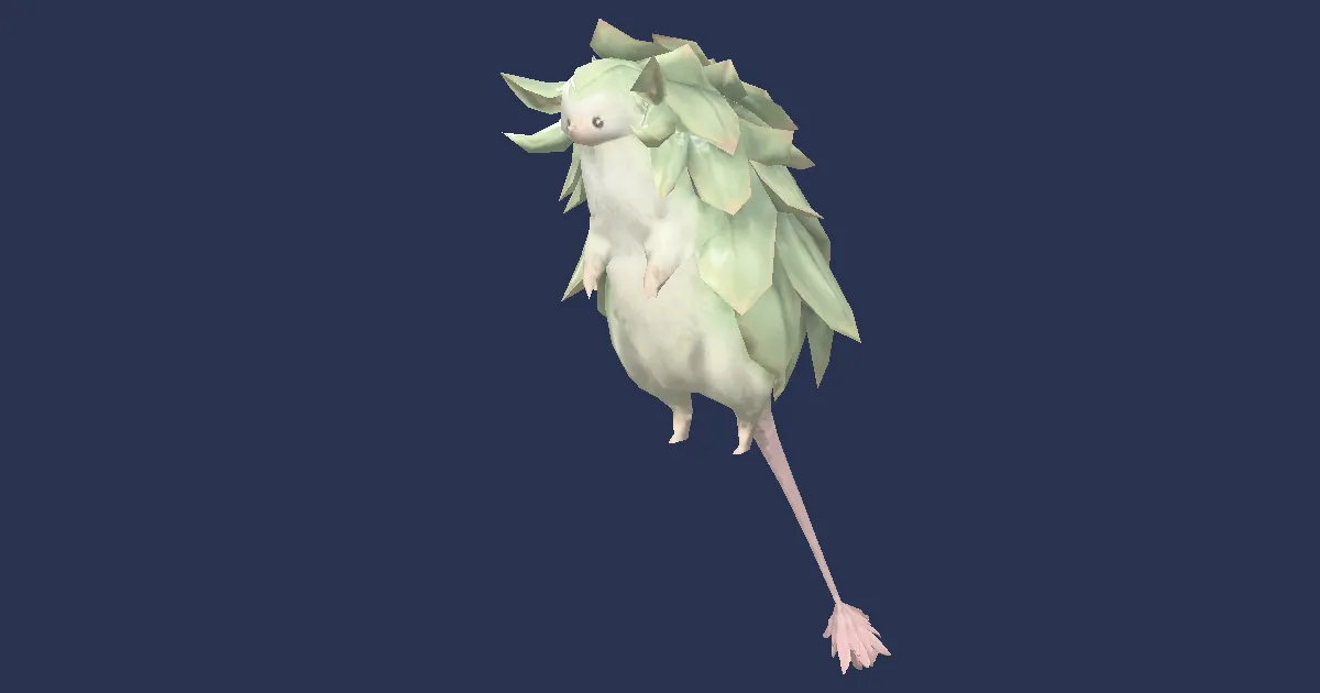 Tiny echevore in 3D