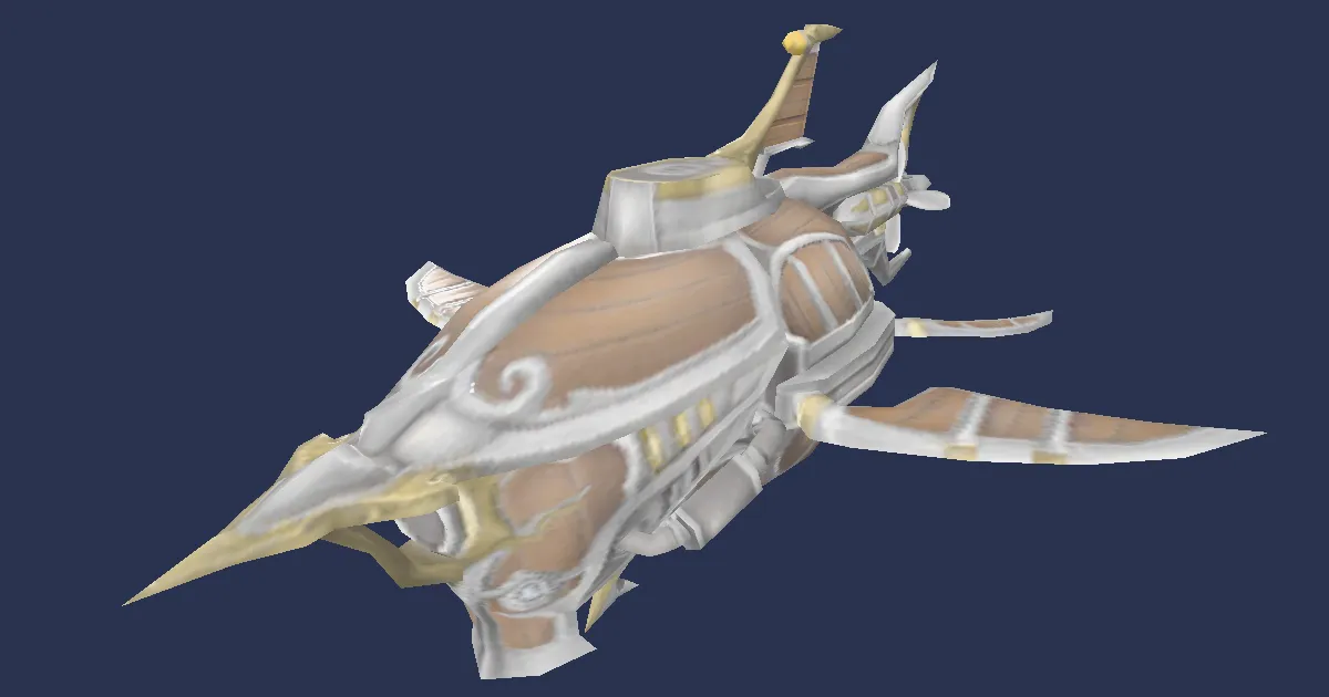 Sharksucker-class insubmersible in 3D