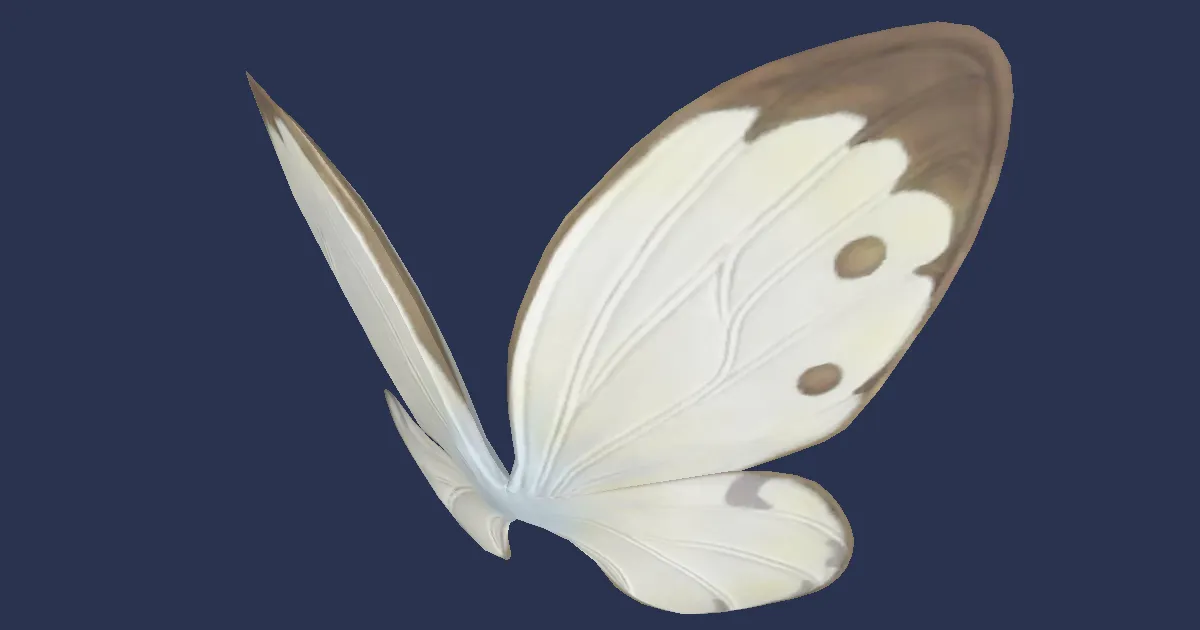 Butterfly effect in 3D