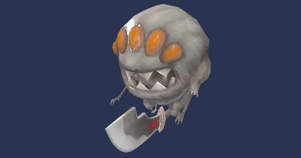 Mystic weapon in 3D