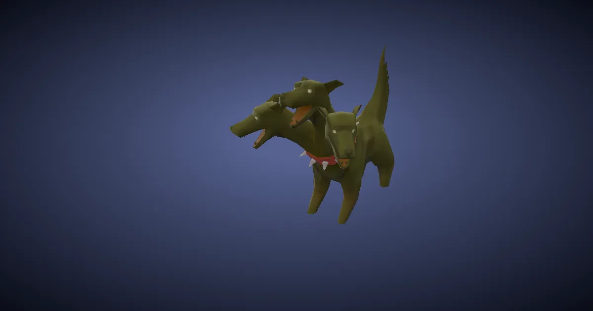 Cerberpup in 3D