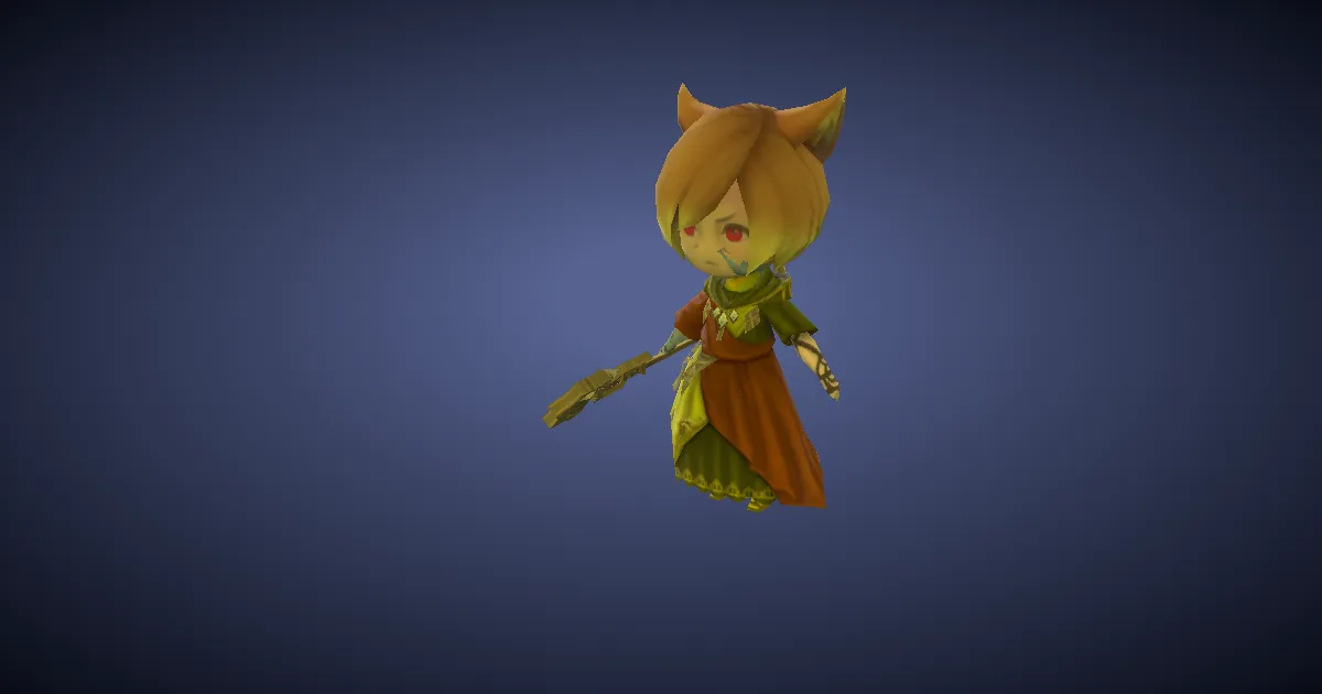 Wind-up Mystel in 3D