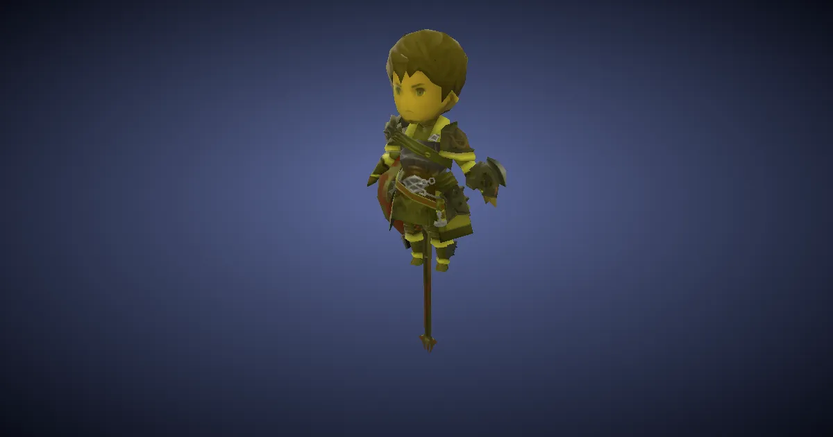 Wind-up Ardbert in 3D