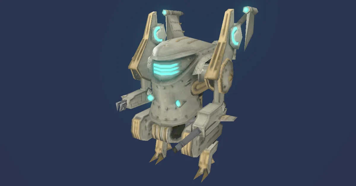 A-Magitek-Höllentaucher in 3D