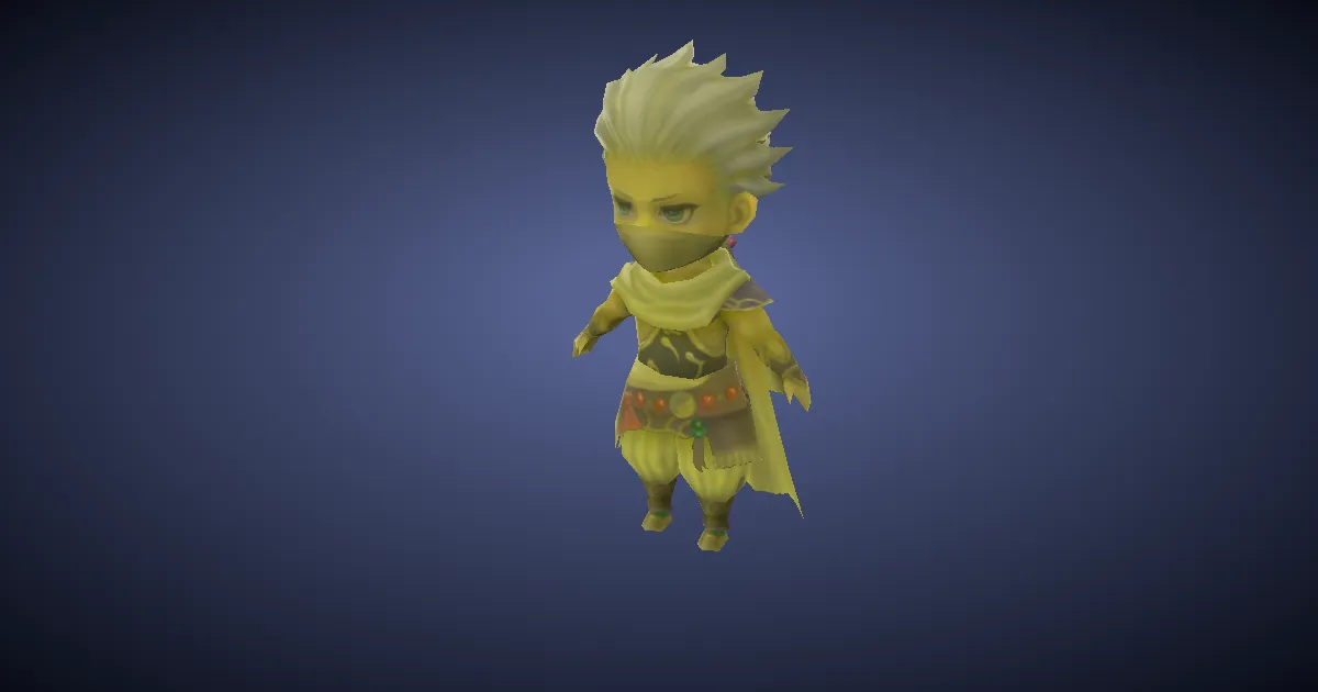 Edge-Puppe in 3D