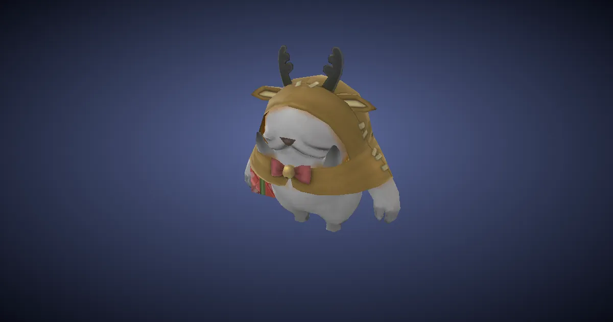 Rudy miniature en 3D