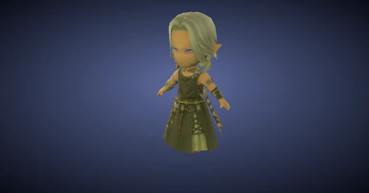 Nouvel Urianger miniature en 3D