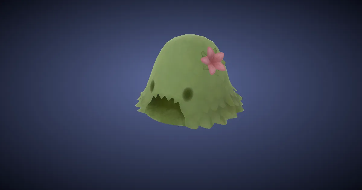 Glaneur vert en 3D