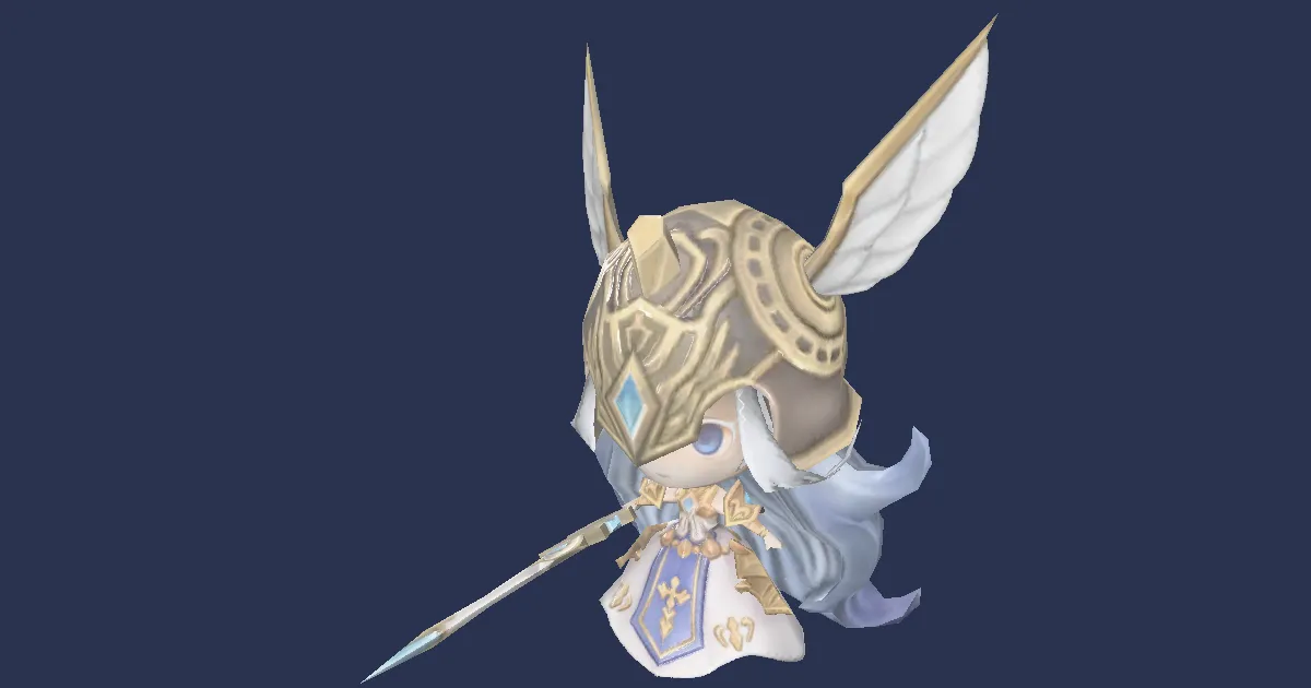 Wind-up Halone in 3D