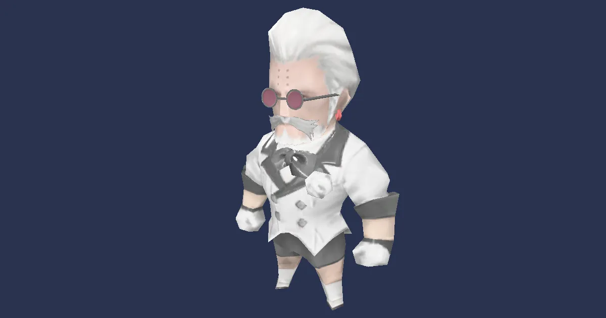Wind-up Godbert in 3D