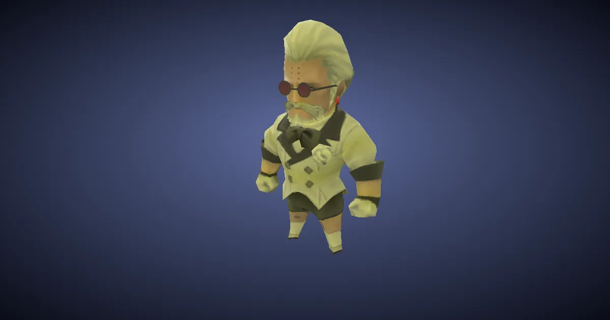 Aufzieh-Godbert in 3D