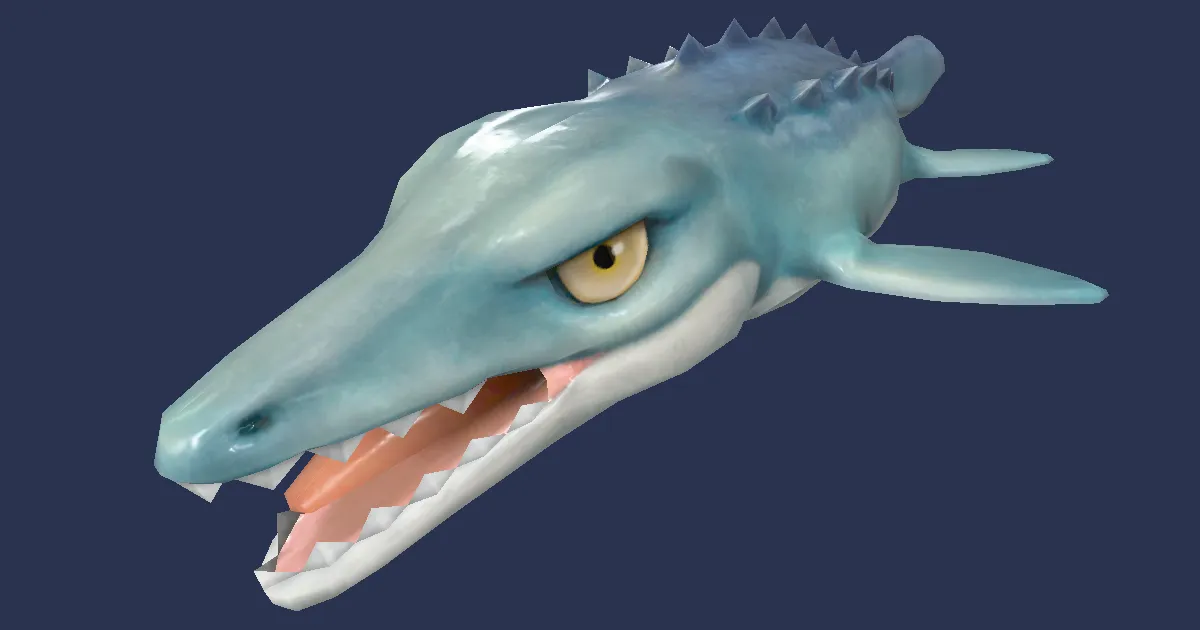 Mossasaurus in 3D