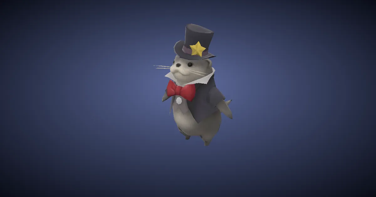 Senor Otter in 3D