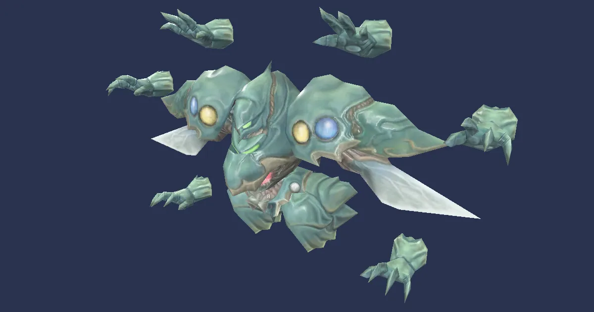 Tourmaline Weapon in 3D