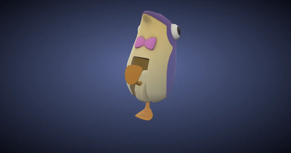 Pegwin in 3D
