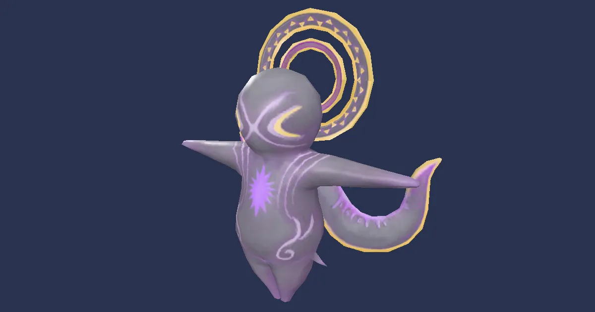 Zodiark-Götze in 3D