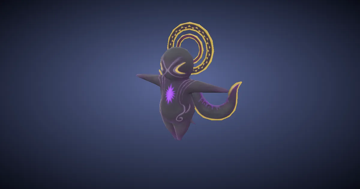Zodiark-Götze in 3D