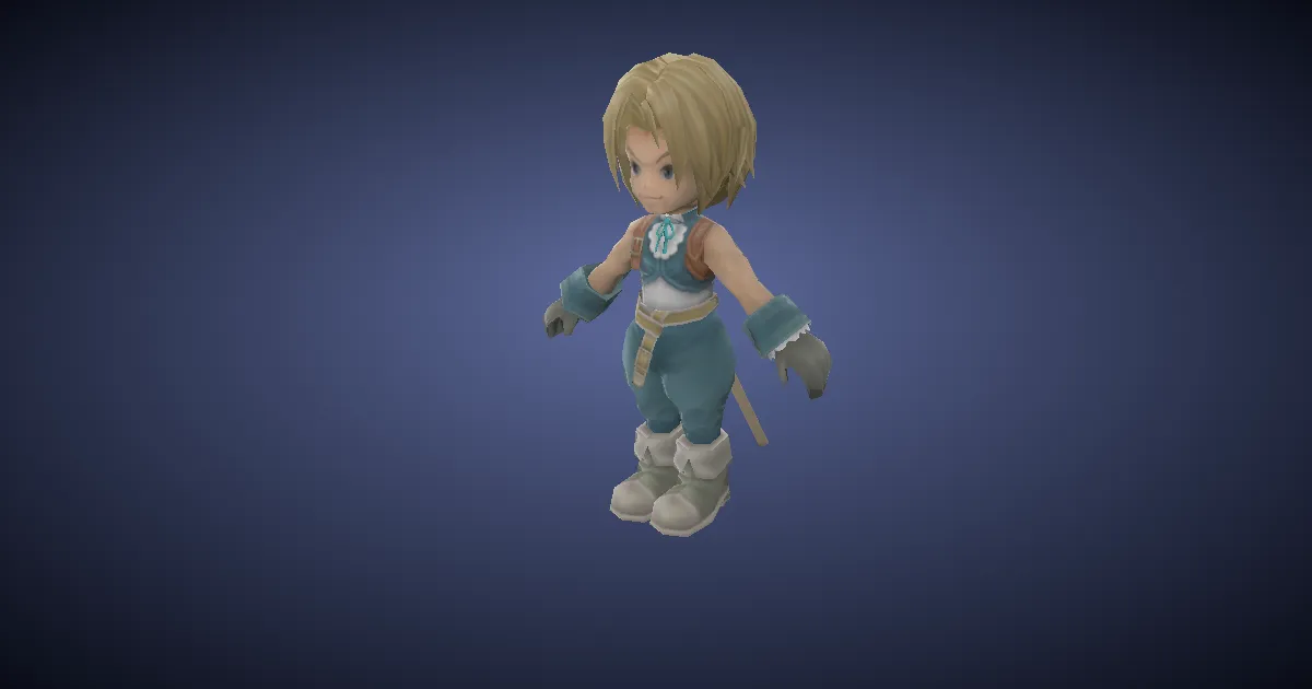 Wind-up Zidane in 3D