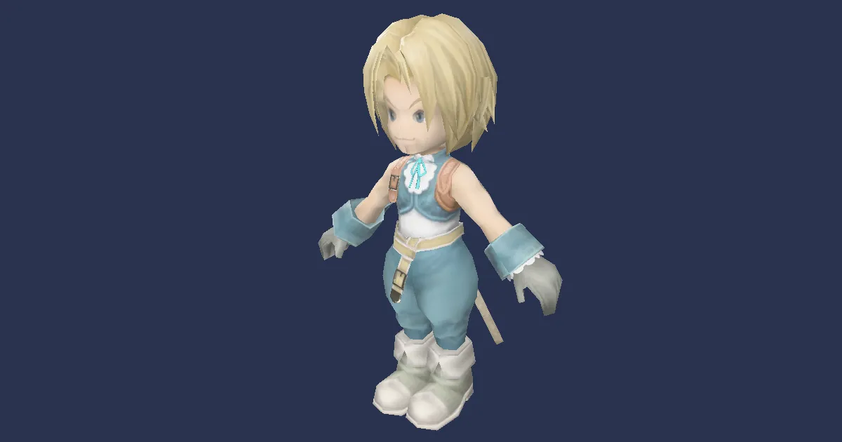 Wind-up Zidane in 3D