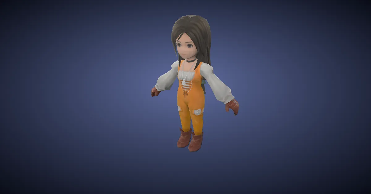 Grenat miniature en 3D