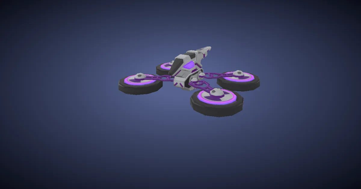 Motodrone M9 en 3D