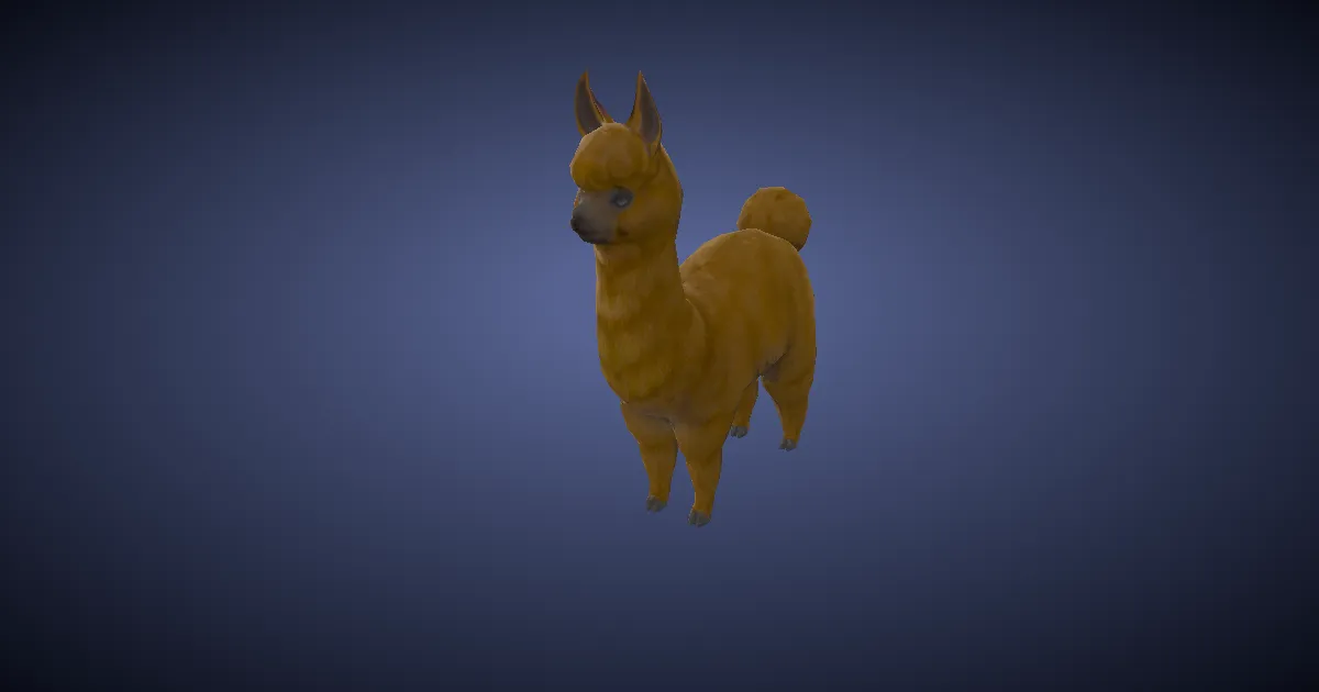 Musical paca in 3D
