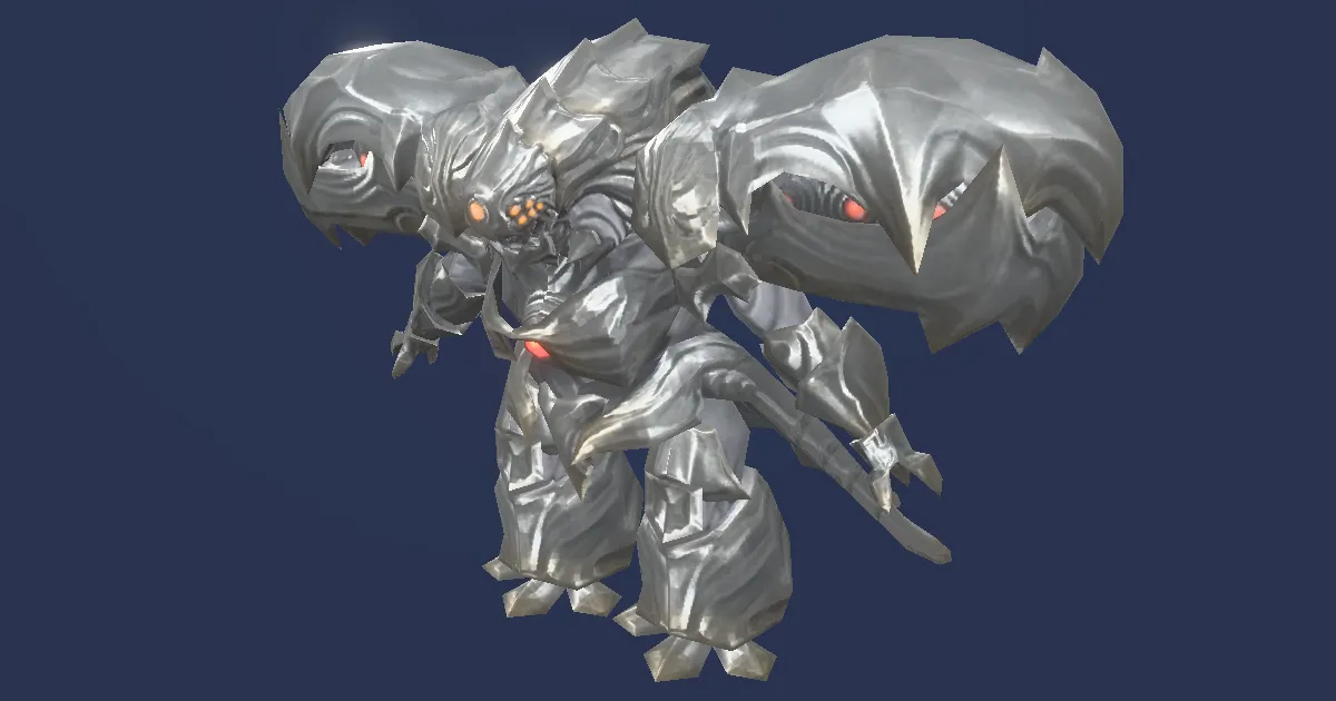 Adamant Weapon in 3D