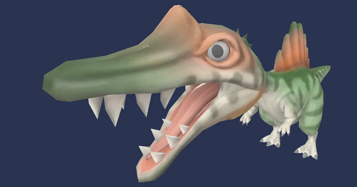 Spinettesaurus in 3D