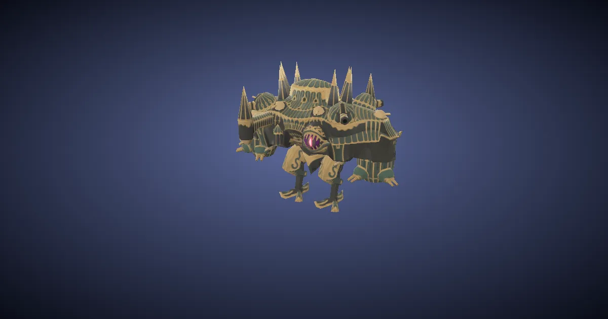Clockwork oppressor in 3D
