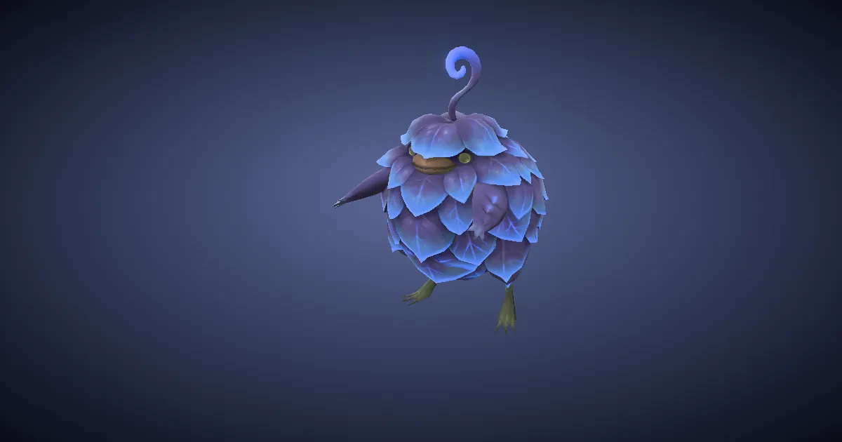 Ja Tiika leafkin in 3D