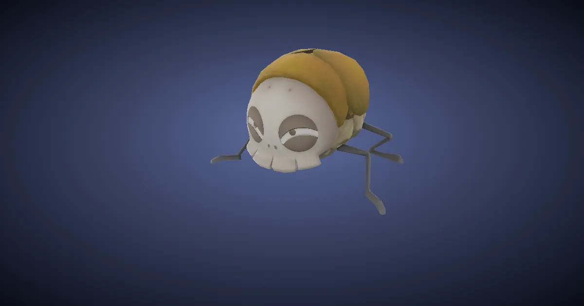 Schabe in 3D