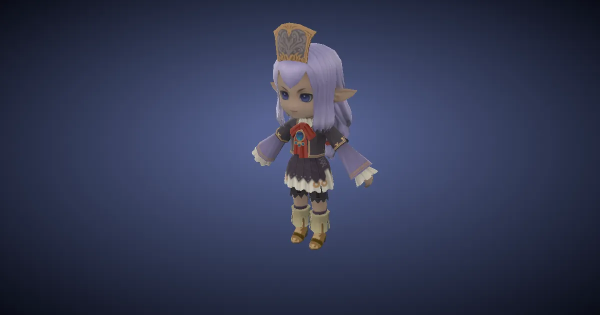 Wind-up Prishe in 3D