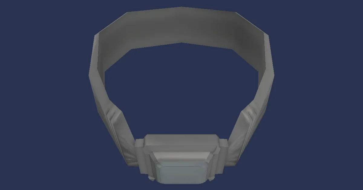 Rendu 3D de Collier de soigneur des héros