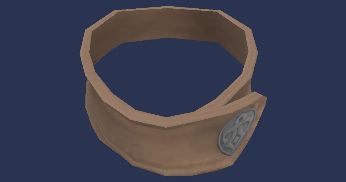 Patriot's Choker - 3D render